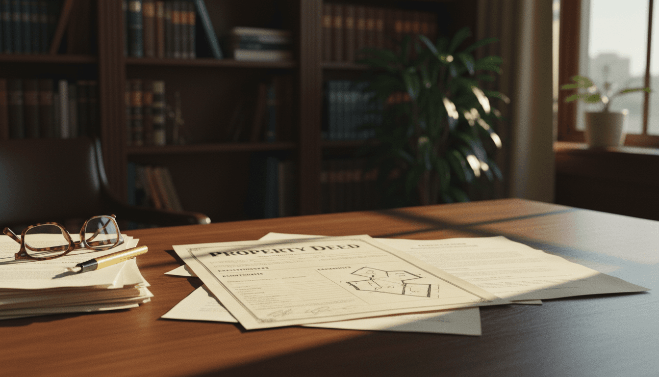Title documents and easement agreements