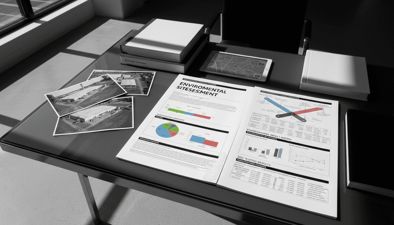 Environmental compliance documents and site assessment reports